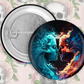 59mm Badge - Woman of Water - Man of Fire